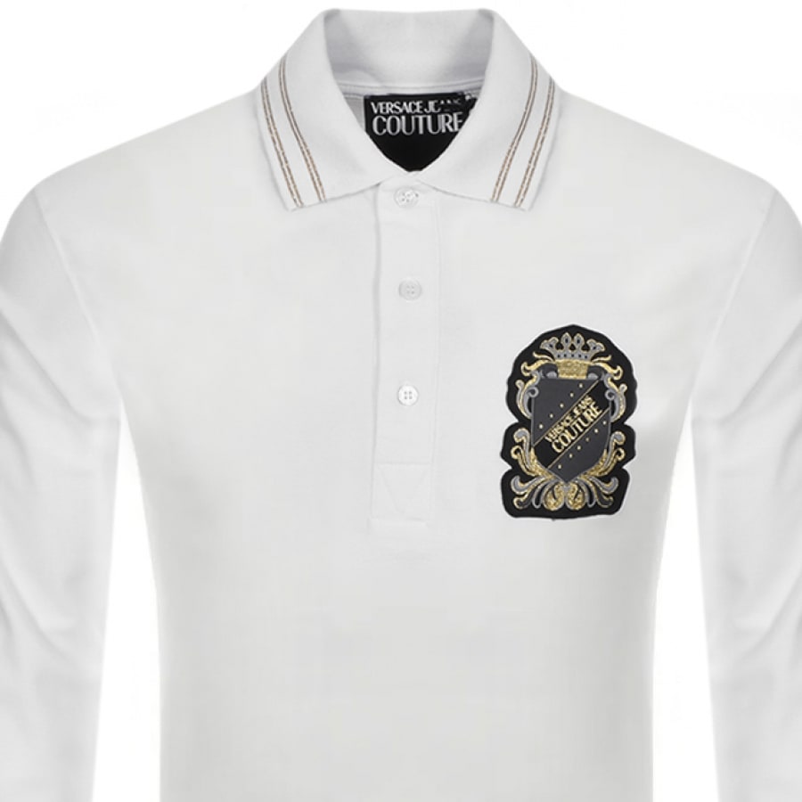 Alternative Image for ProductVersace Jeans Couture Long Sleeve Polo T Shirt2